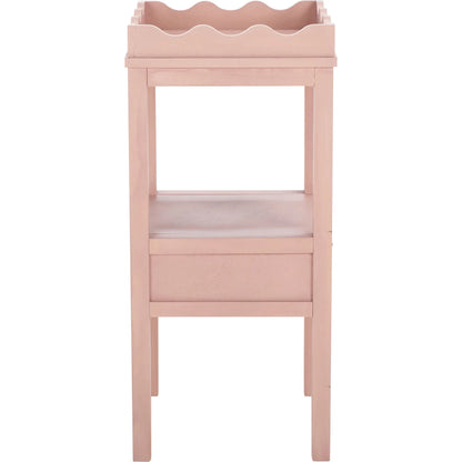 Grove One Drawer Accent Table by HedgeApple Essentials. Made from pine wood, mdf, zinc alloy in a unique style.