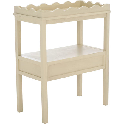 Grove Rectangle Accent Table by HedgeApple Essentials. Made from pine wood, mdf, zinc alloy in a unique style.