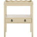 Grove Rectangle Accent Table by HedgeApple Essentials. Made from pine wood, mdf, zinc alloy in a unique style.
