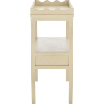Grove Rectangle Accent Table by HedgeApple Essentials. Made from pine wood, mdf, zinc alloy in a unique style.