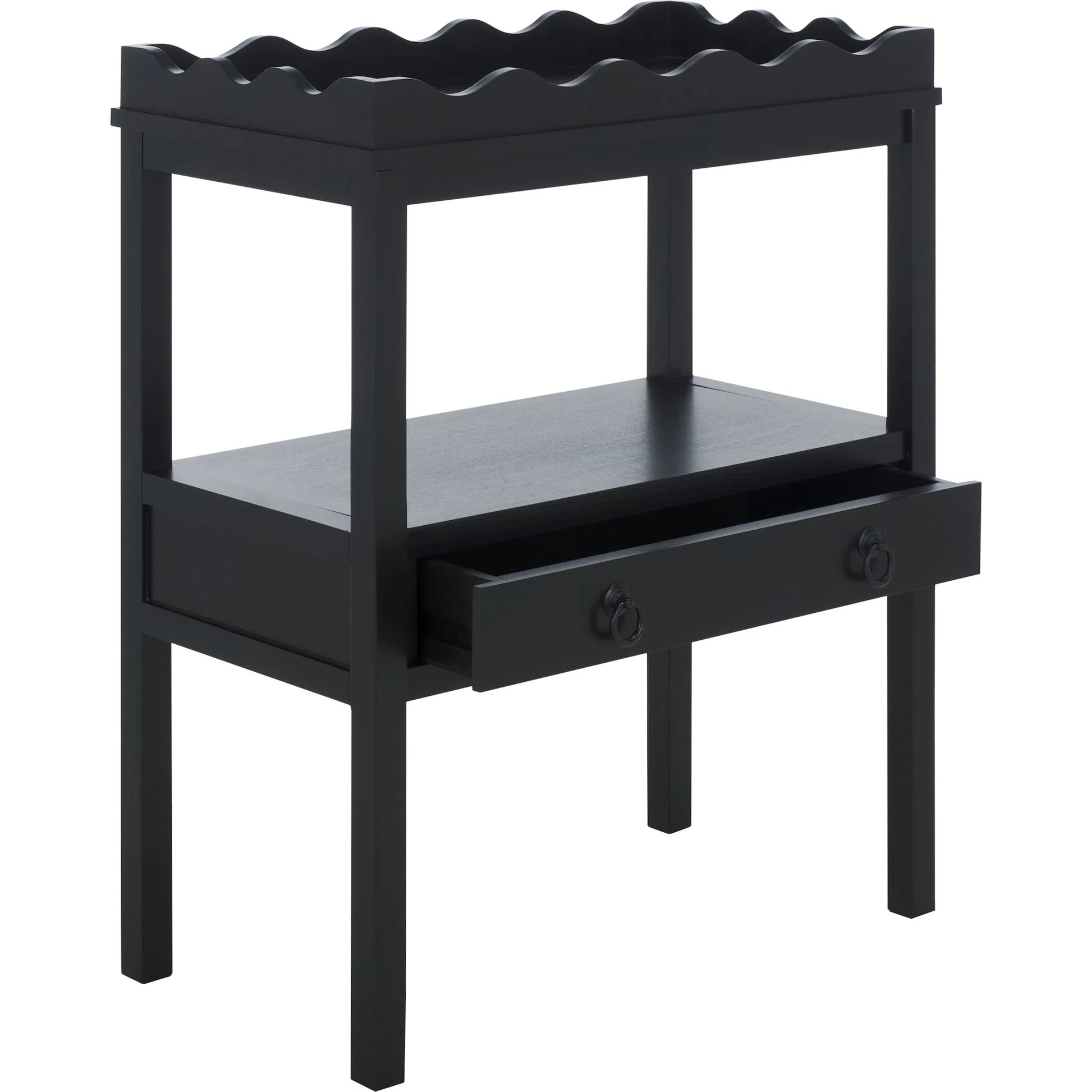 Grove Rectangle Accent Table by HedgeApple Essentials. Made from pine wood, mdf, zinc alloy in a unique style.