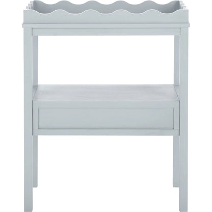 Grove Rectangle Accent Table by HedgeApple Essentials. Made from pine wood, mdf, zinc alloy in a unique style.