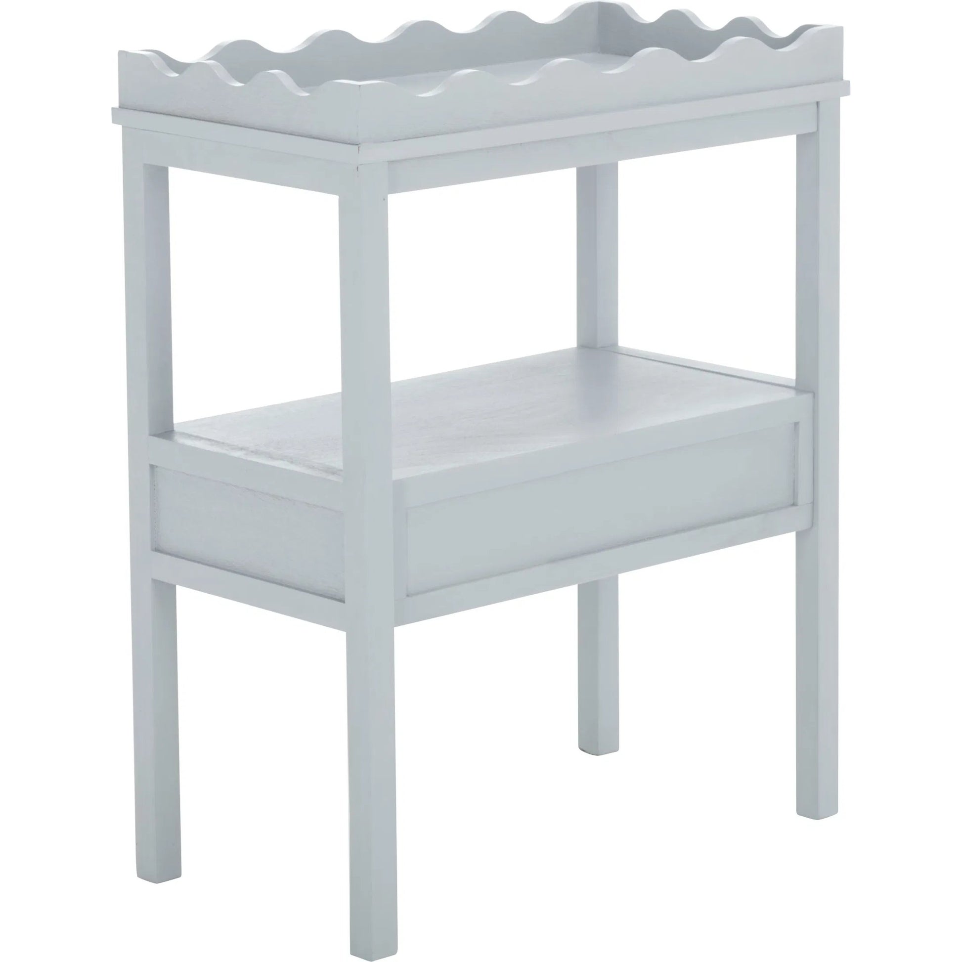 Grove Rectangle Accent Table by HedgeApple Essentials. Made from pine wood, mdf, zinc alloy in a unique style.
