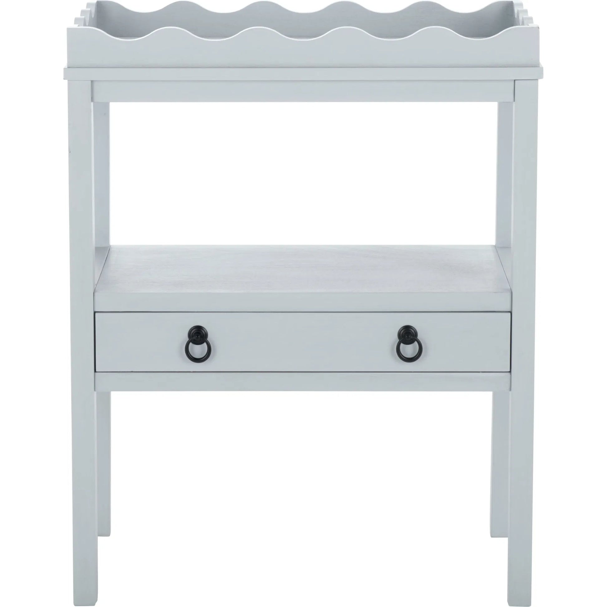 Grove Rectangle Accent Table by HedgeApple Essentials. Made from pine wood, mdf, zinc alloy in a unique style.