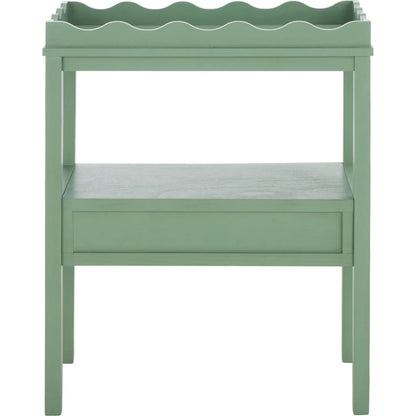 Grove Rectangle Accent Table by HedgeApple Essentials. Made from pine wood, mdf, zinc alloy in a unique style.