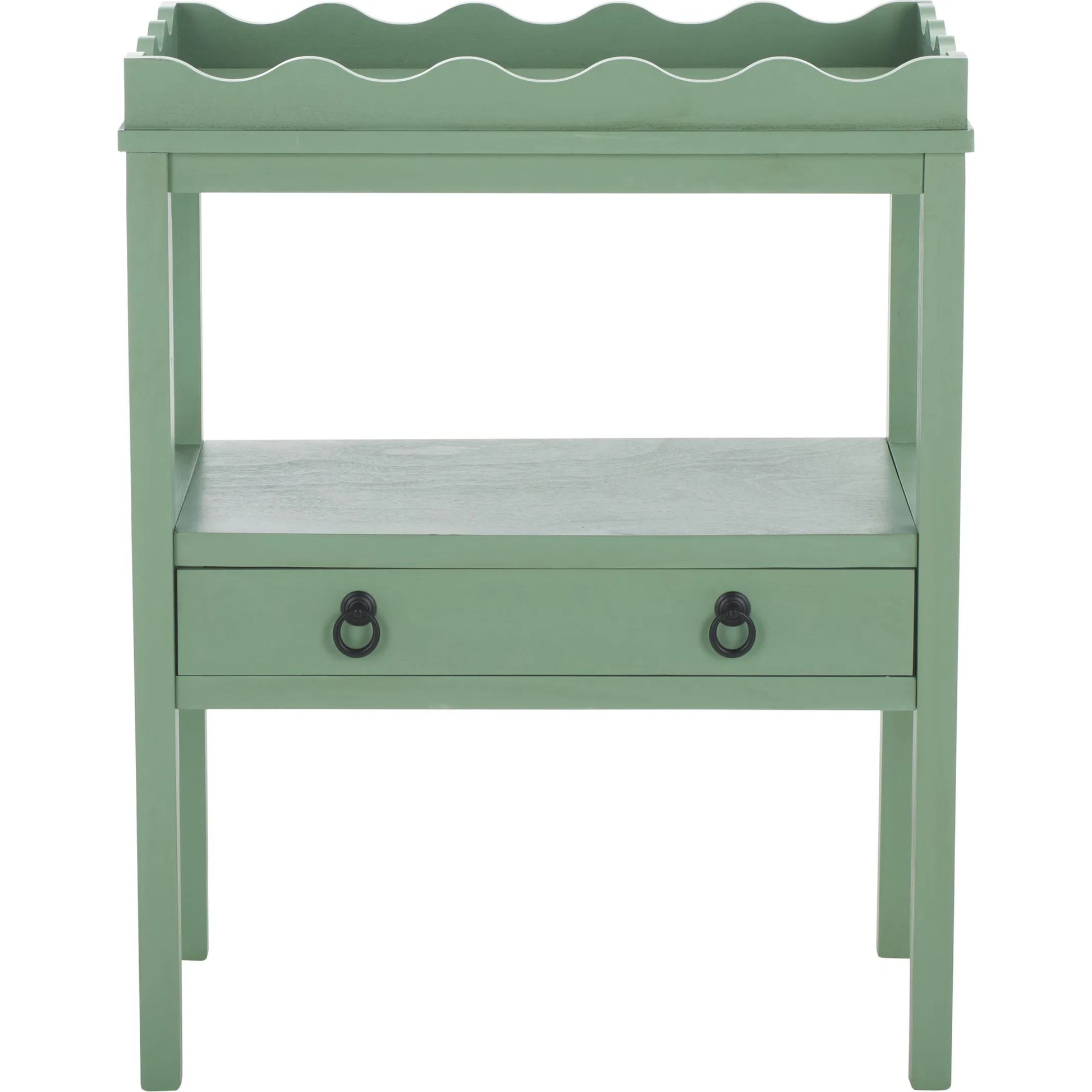 Grove Rectangle Accent Table by HedgeApple Essentials. Made from pine wood, mdf, zinc alloy in a unique style.