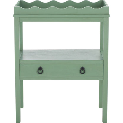 Grove Rectangle Accent Table by HedgeApple Essentials. Made from pine wood, mdf, zinc alloy in a unique style.