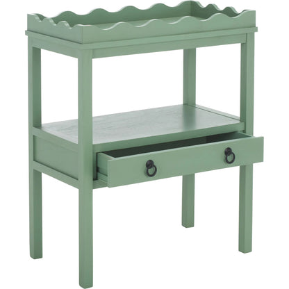 Grove Rectangle Accent Table by HedgeApple Essentials. Made from pine wood, mdf, zinc alloy in a unique style.