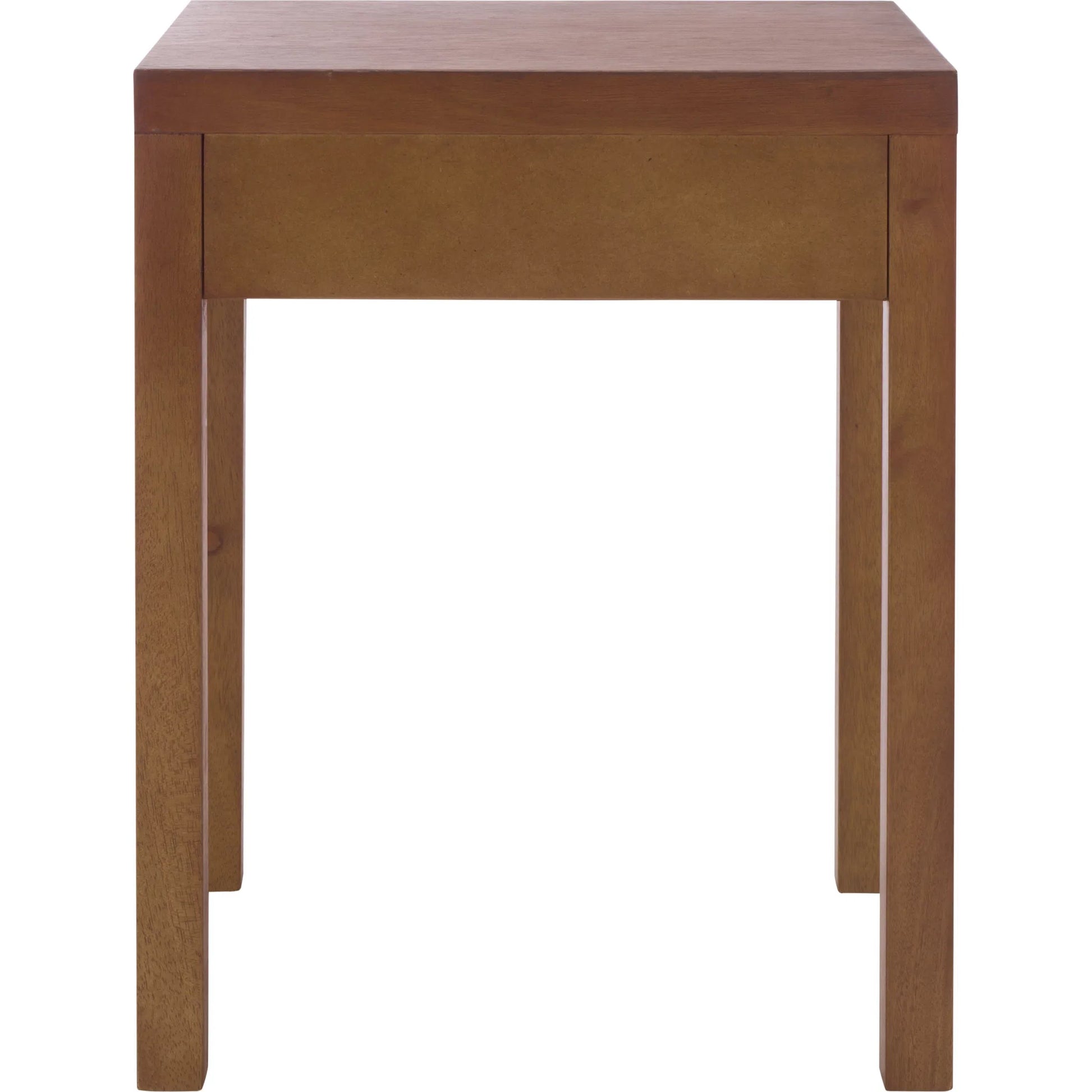 Utuado 1 Drawer Accent Table by HedgeApple Essentials in dark oak. Made from bayur wood, mdf, veneer in a transitional style.