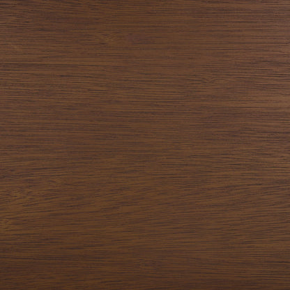 Utuado 1 Drawer Accent Table by HedgeApple Essentials in dark oak. Made from bayur wood, mdf, veneer in a transitional style.