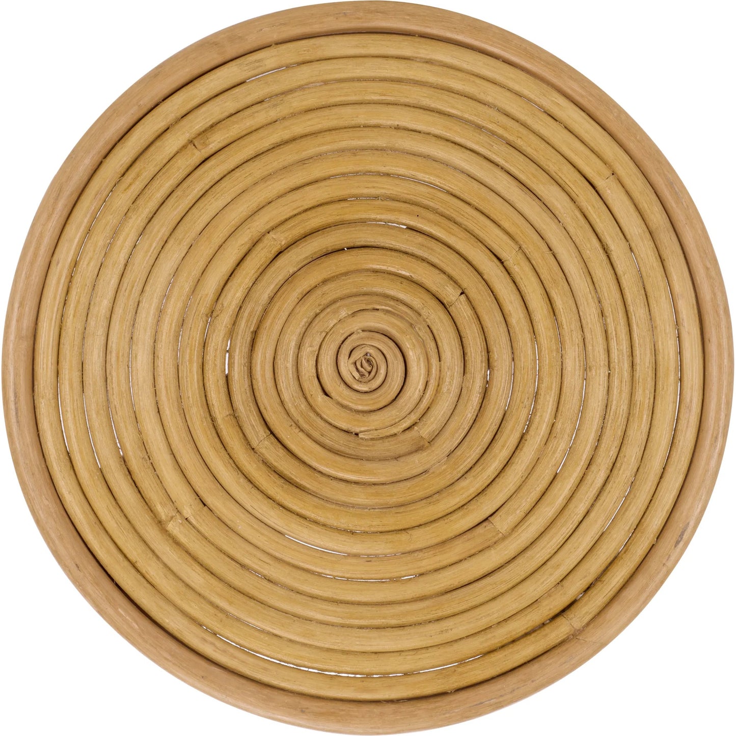 003 SI-2629729 | Additional Silo | Alma Round Accent Table by HedgeApple Essentials in natural. Made from semisanded rattan in a unique style.