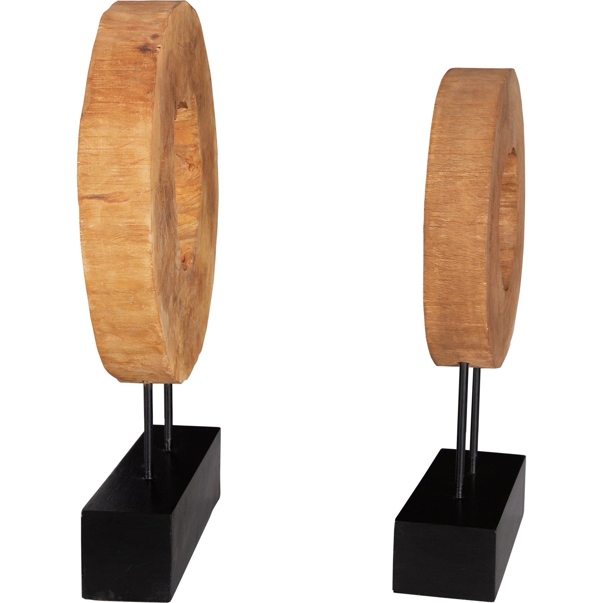 Ashlea Wooden Sculptures (Set of 2) by Uttermost. Made from mango wood, iron in a cottage & farmhouse style.