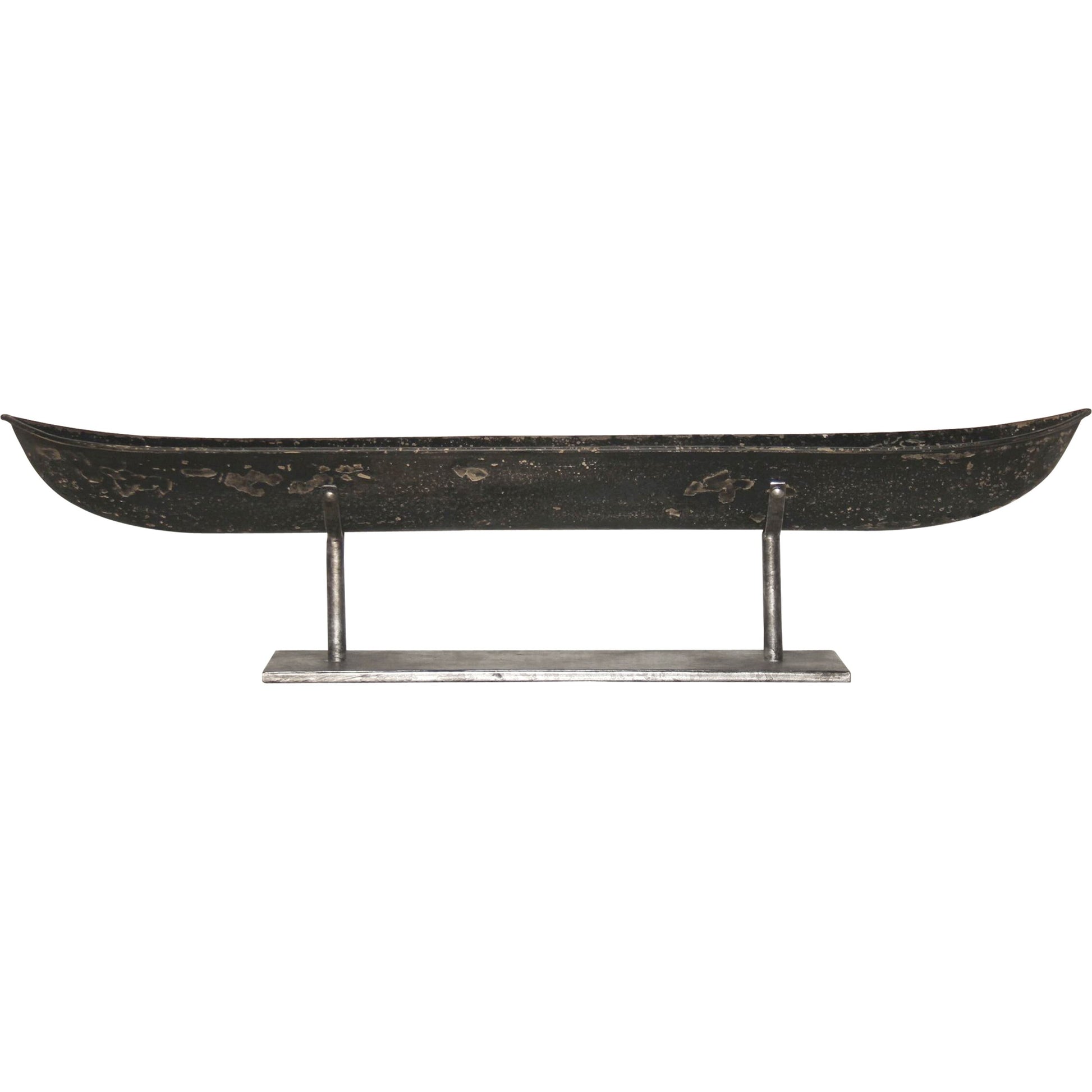 River Boat Sculpture by Uttermost. Made from metal in a coastal style.