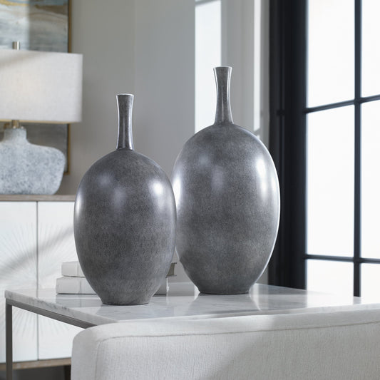 Riordan Modern Vases by Uttermost. Made from ceramic in a eclectic & global style.
