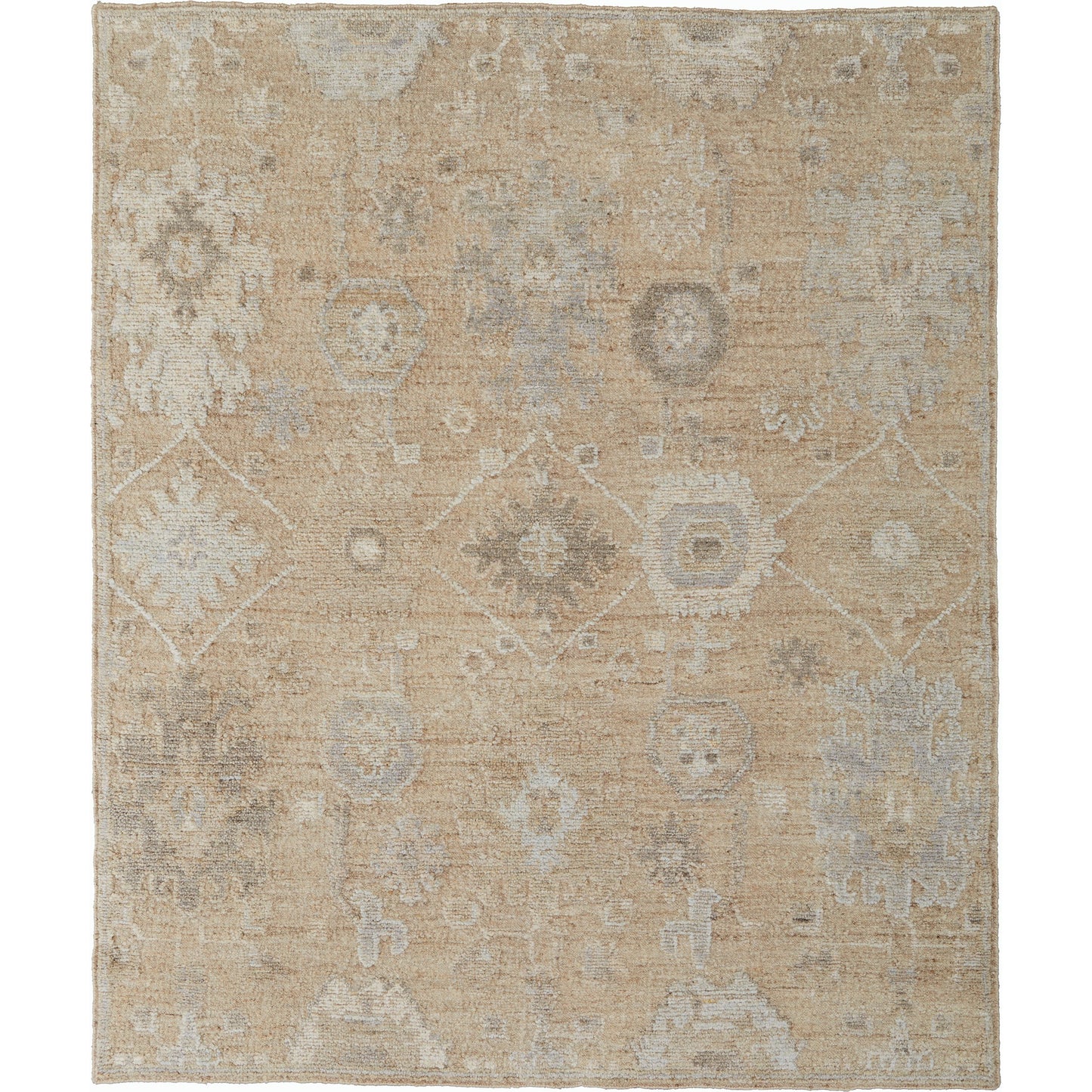 001 SI-2129865,SI-2129866,SI-2129867,SI-2129868,SI-2129869,SI-2129870 | Primary Silo | Grafton Traditional Ikat Rug - 69F8F by Feizy in tan, gray, ivory. Made from wool in a unique style.