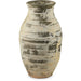 Ragusa Urn by Currey and Company. Made from terracotta in a rustic style.
