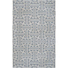 Light Blue, Light Beige / 2'6" x 8'