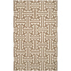 Ivory, Dark Brown / 2' x 3'