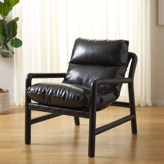 Meagher Accent Chair by HedgeApple Essentials. Made from unique in a unique style.