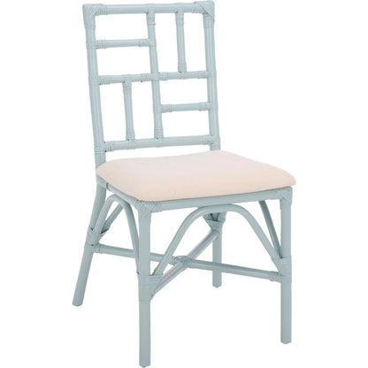 Dudley Accent Chair with Cushion (Set of 2) by HedgeApple Essentials. Made from rattan, 60% cotton, 40% polyester in a unique style.
