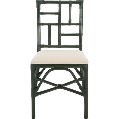 Dudley Accent Chair with Cushion (Set of 2) by HedgeApple Essentials. Made from rattan, 60% cotton, 40% polyester in a unique style.