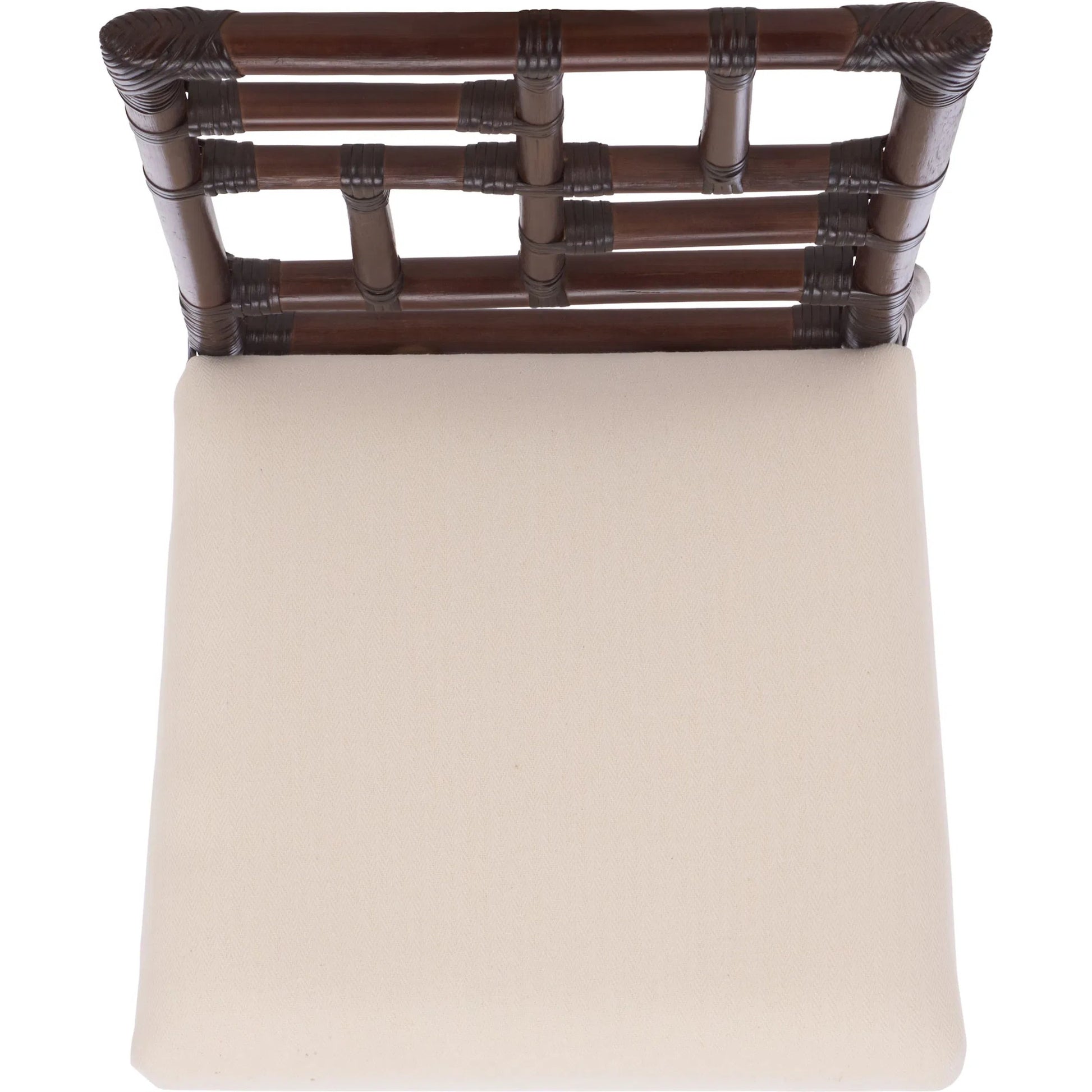 Dudley Accent Chair with Cushion (Set of 2) by HedgeApple Essentials. Made from rattan, 60% cotton, 40% polyester in a unique style.