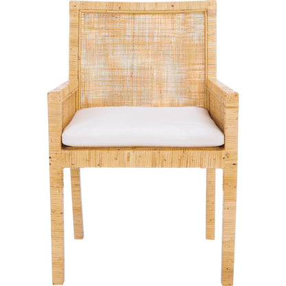 Albany Accent Chair with Cushion by HedgeApple Essentials. Made from mango wood in a modern style.