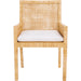 Albany Accent Chair with Cushion by HedgeApple Essentials. Made from mango wood in a modern style.