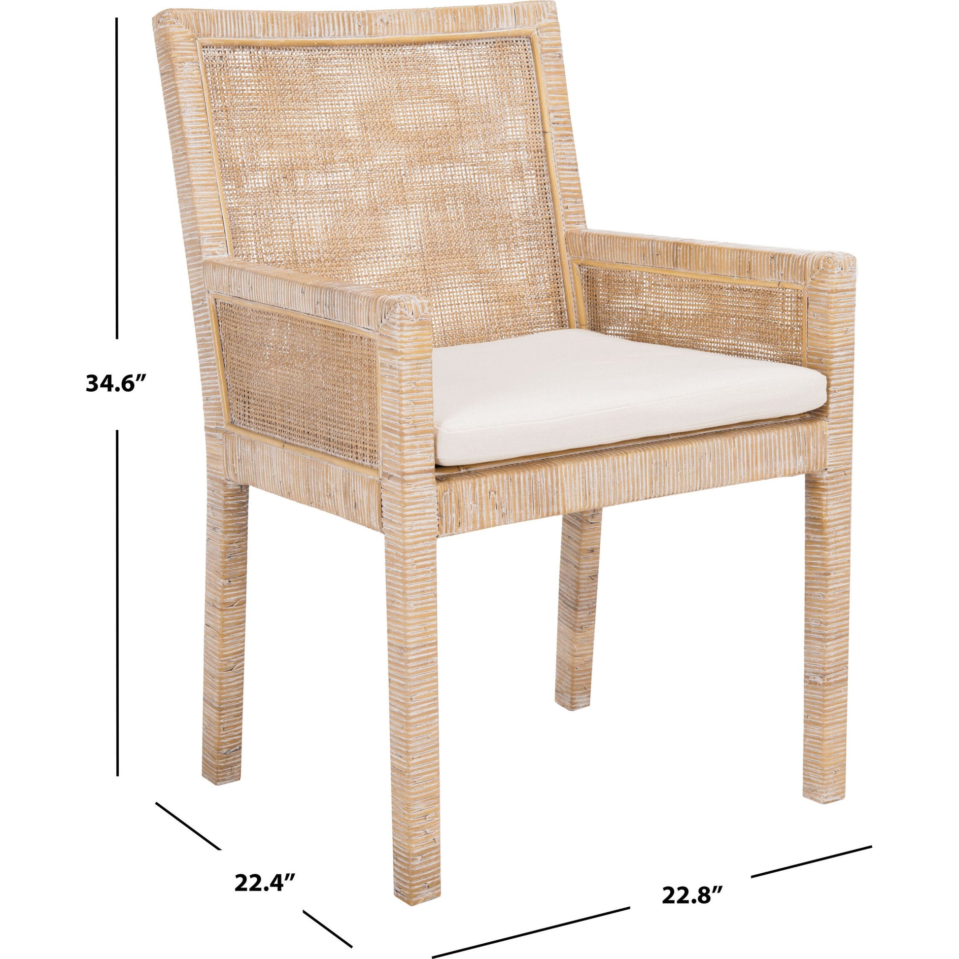 Albany Accent Chair with Cushion by HedgeApple Essentials. Made from mango wood in a modern style.