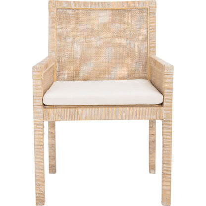 Albany Accent Chair with Cushion by HedgeApple Essentials. Made from mango wood in a modern style.