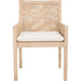 Albany Accent Chair with Cushion by HedgeApple Essentials. Made from mango wood in a modern style.