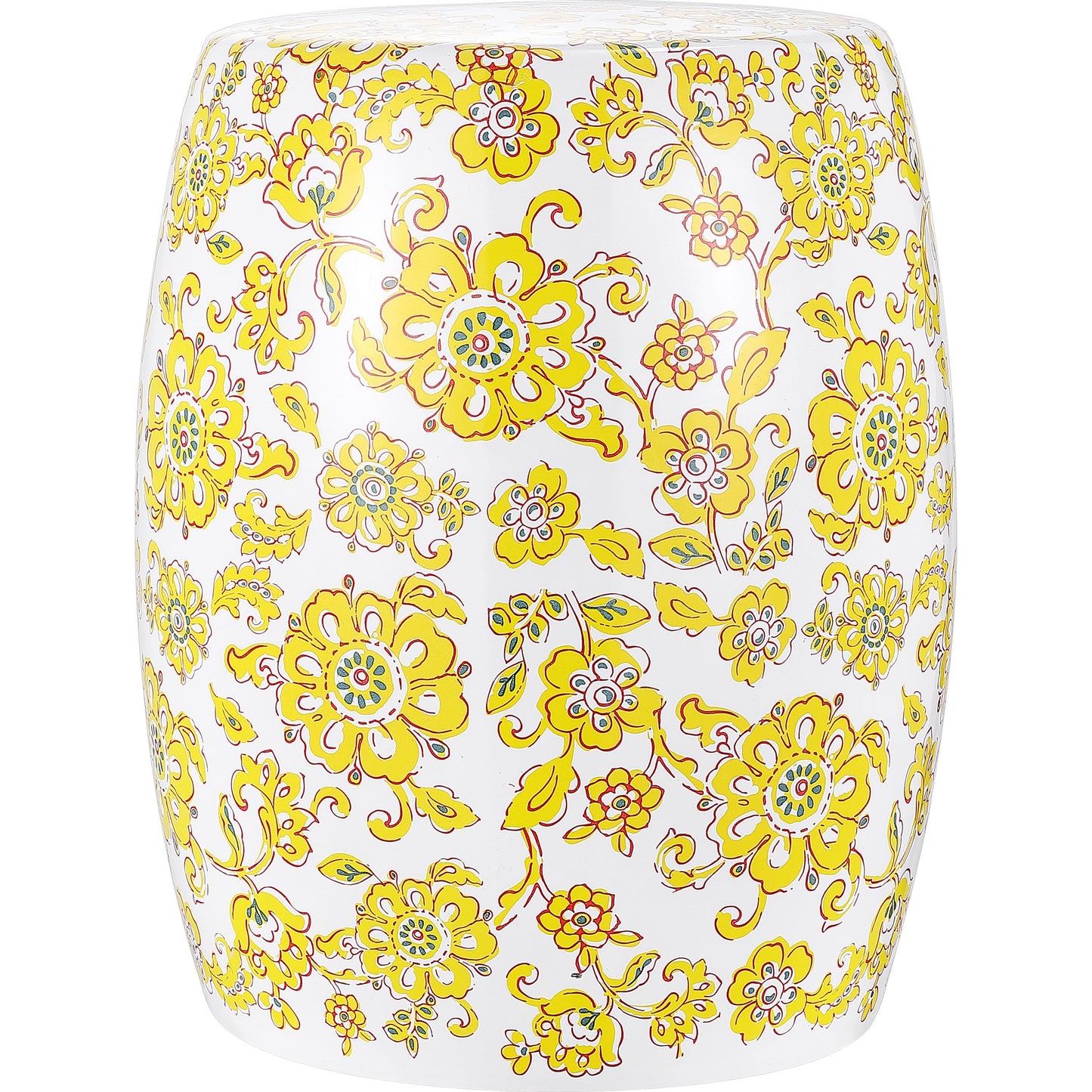 001 SI-1793165 | Primary Silo | Cibola Garden Stool by HedgeApple Essentials in yellow. Made from unique in a modern style.