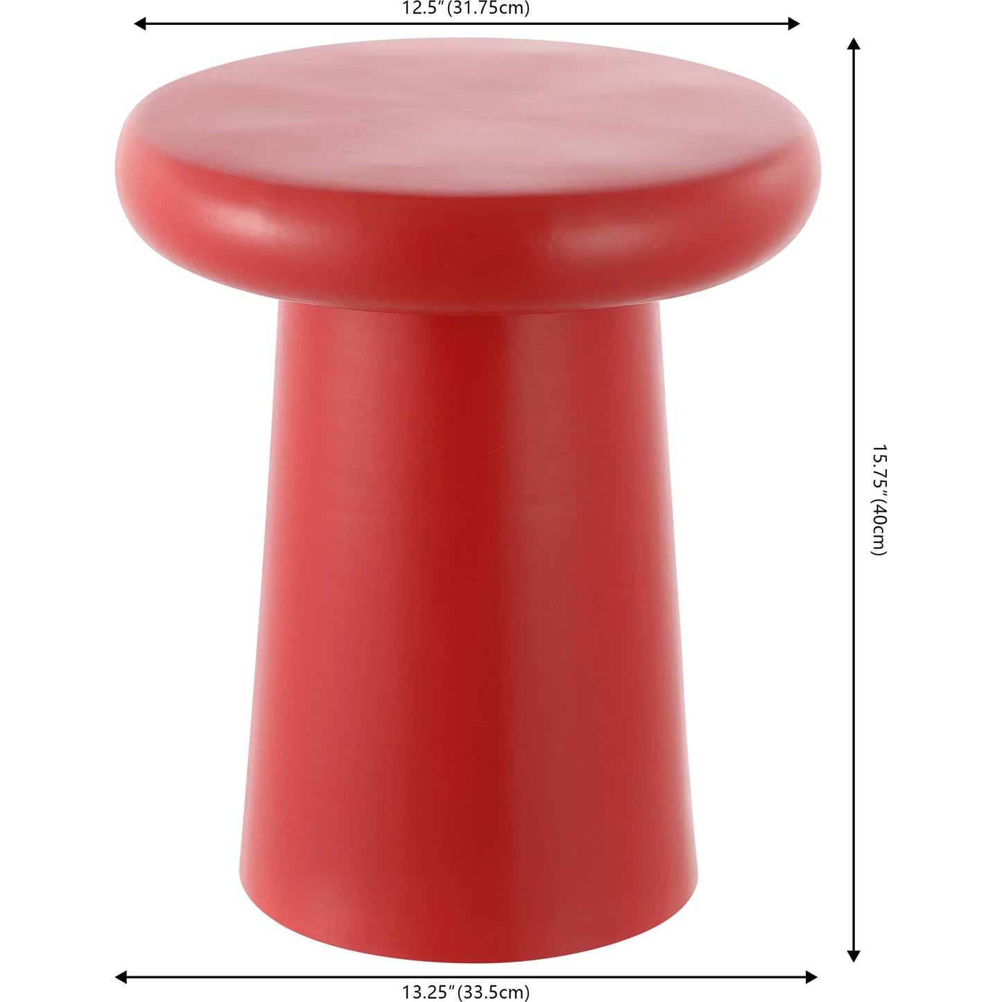 002 SI-2154785 | Primary Silo | Greenup Garden Stool by HedgeApple Essentials. Made from ceramic in a modern style.
