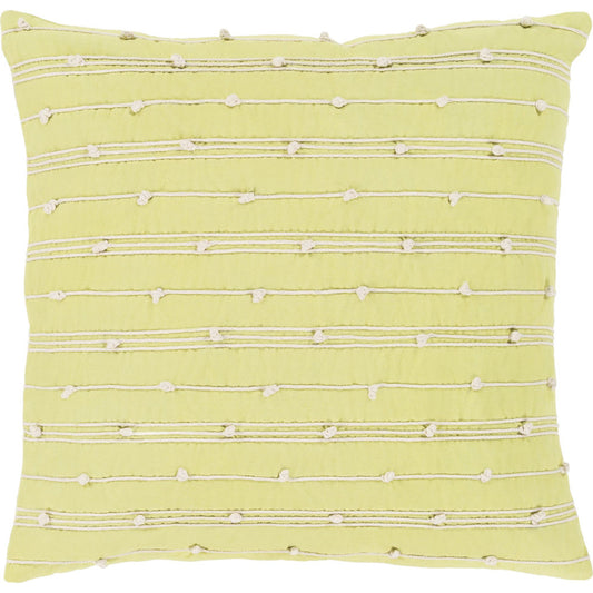 Accretion Pillow - 11443 by Surya. Made from 100% cotton in a coastal style.