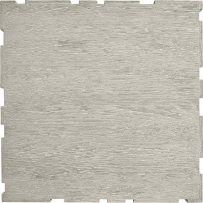 Tempo Side Table by Bernhardt in beige. Made from wood in a unique style.