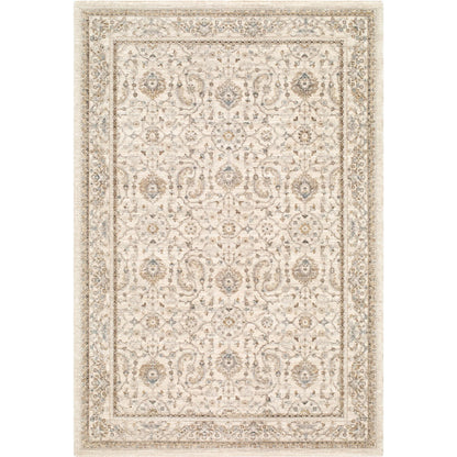 Arda ACZ-2301 Rug by Livabliss in light gray, taupe, olive, medium gray, dark brown. Made from polyester in a unique style.
