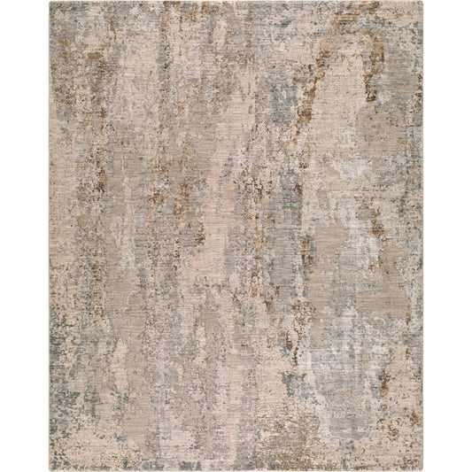 Arda ACZ-2304 Rug by Livabliss in taupe, light gray, medium gray, charcoal, light brown. Made from polyester in a unique style.