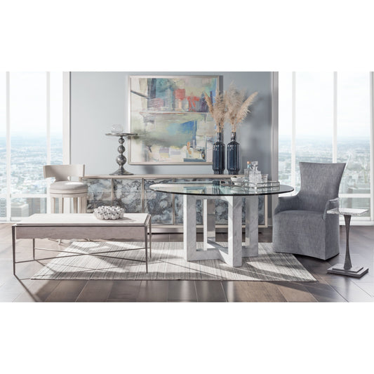 Fuente Swivel Barstool by Artistica Home in gray. Made from unique in a transitional style.