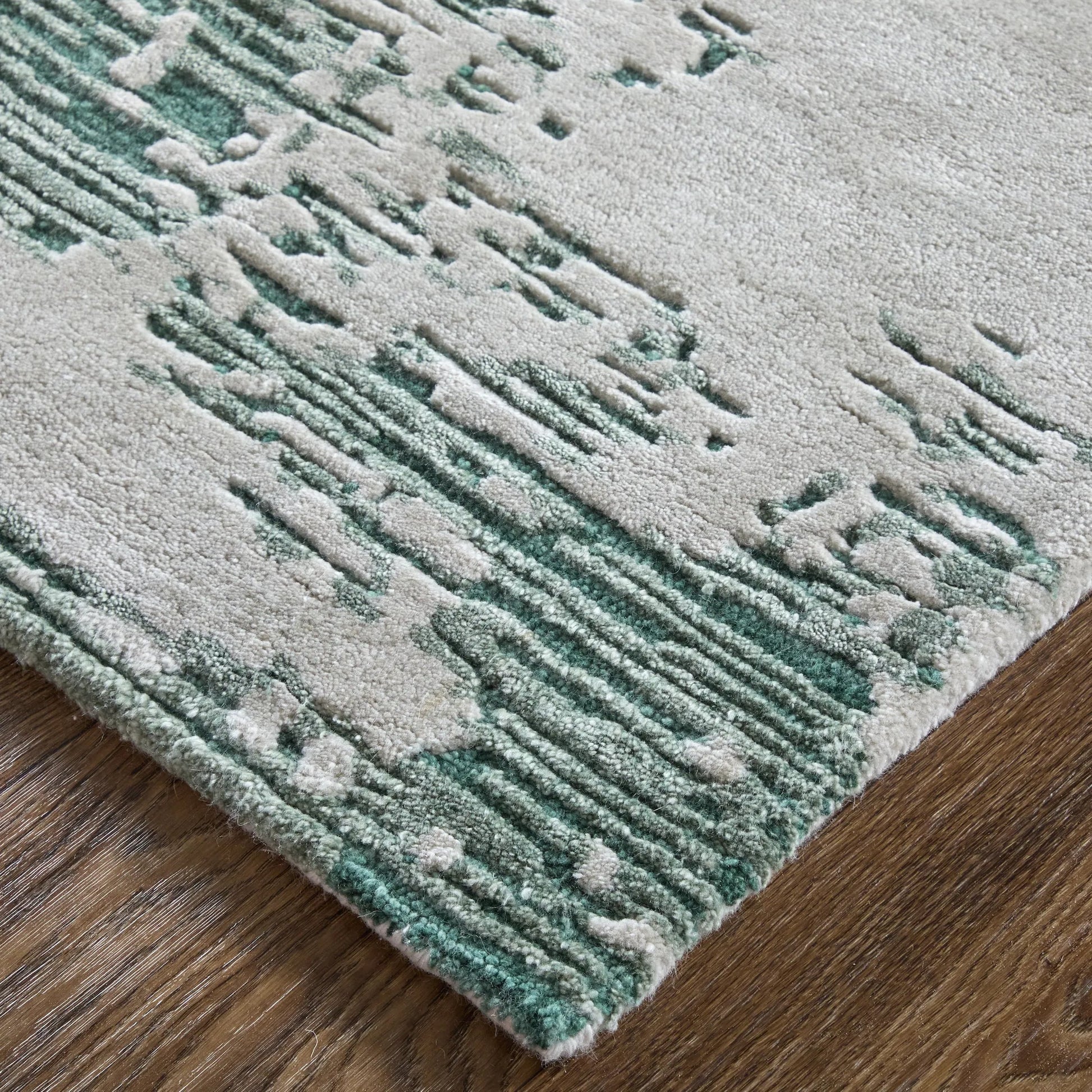 Zarah Rug - ZRH8917F by Feizy. Made from viscose, wool in a unique style.