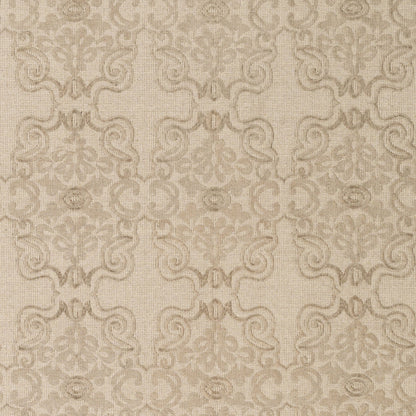 Adeline ADE-6000 Rug by Surya in oatmeal, taupe. Made from 60% wool, 30% viscose, 10% cotton in a unique style.