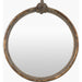 Aden Accent Mirror by Livabliss. Made from mango wood in a traditional style.