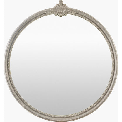 Aden Accent Mirror by Livabliss. Made from mango wood in a traditional style.
