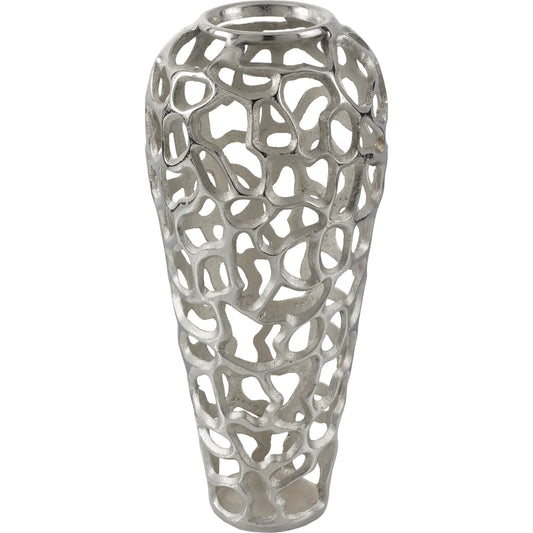 Angad Small Vase by Surya. Made from aluminum in a unique style.