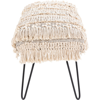 Adilah - 25279 by Livabliss in cream and powder coated. Made from cotton, metal in a eclectic & global style.