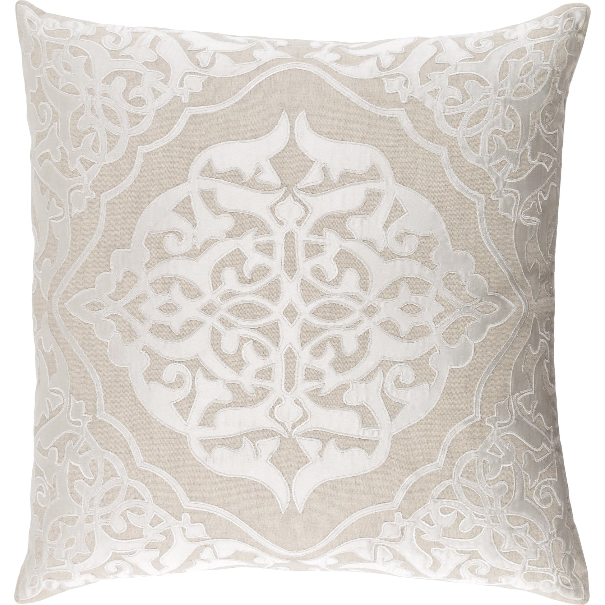 Adelia Pillow - 15575 by Surya. Made from 55% linen, 45% cotton in a modern style.