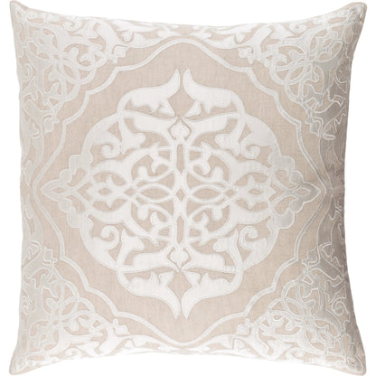 Adelia Pillow by Surya. Made from front: 55% linen, 45% cotton, back: 55% linen in a modern style.