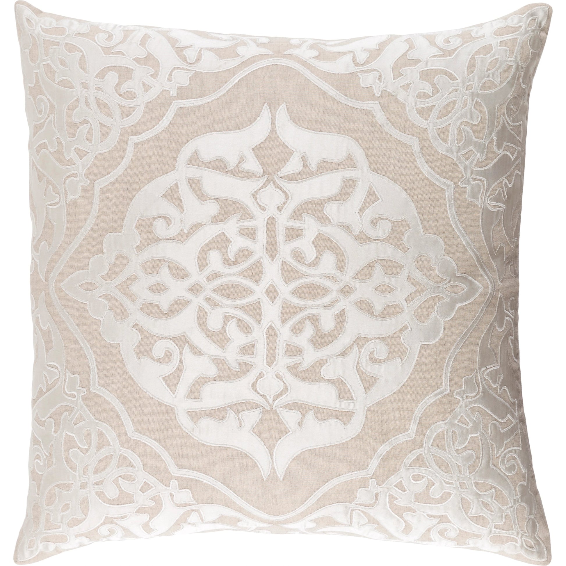 Adelia Pillow by Surya. Made from front: 55% linen, 45% cotton, back: 55% linen in a modern style.
