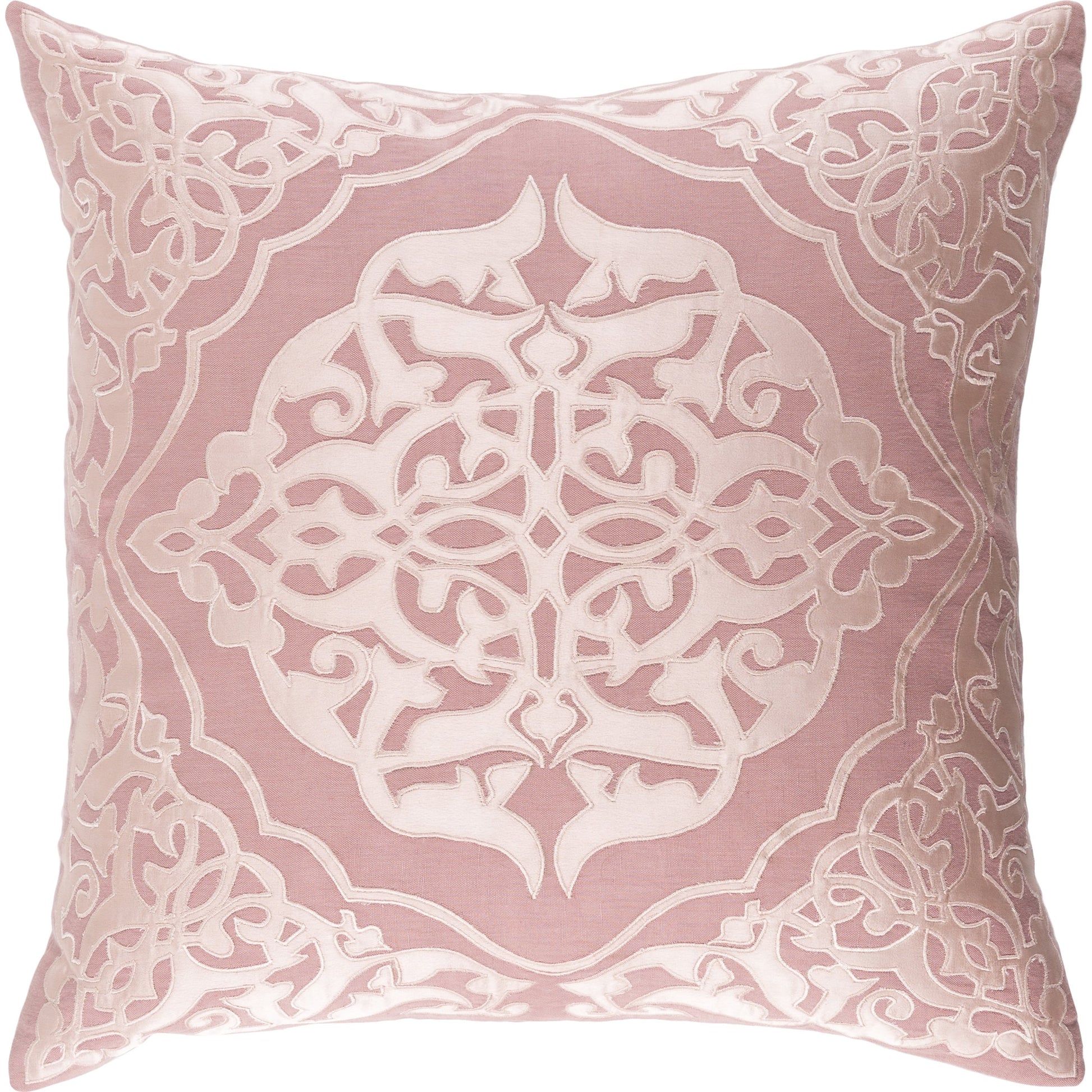 Adelia Pillow - 15575 by Surya. Made from 55% linen, 45% cotton in a modern style.