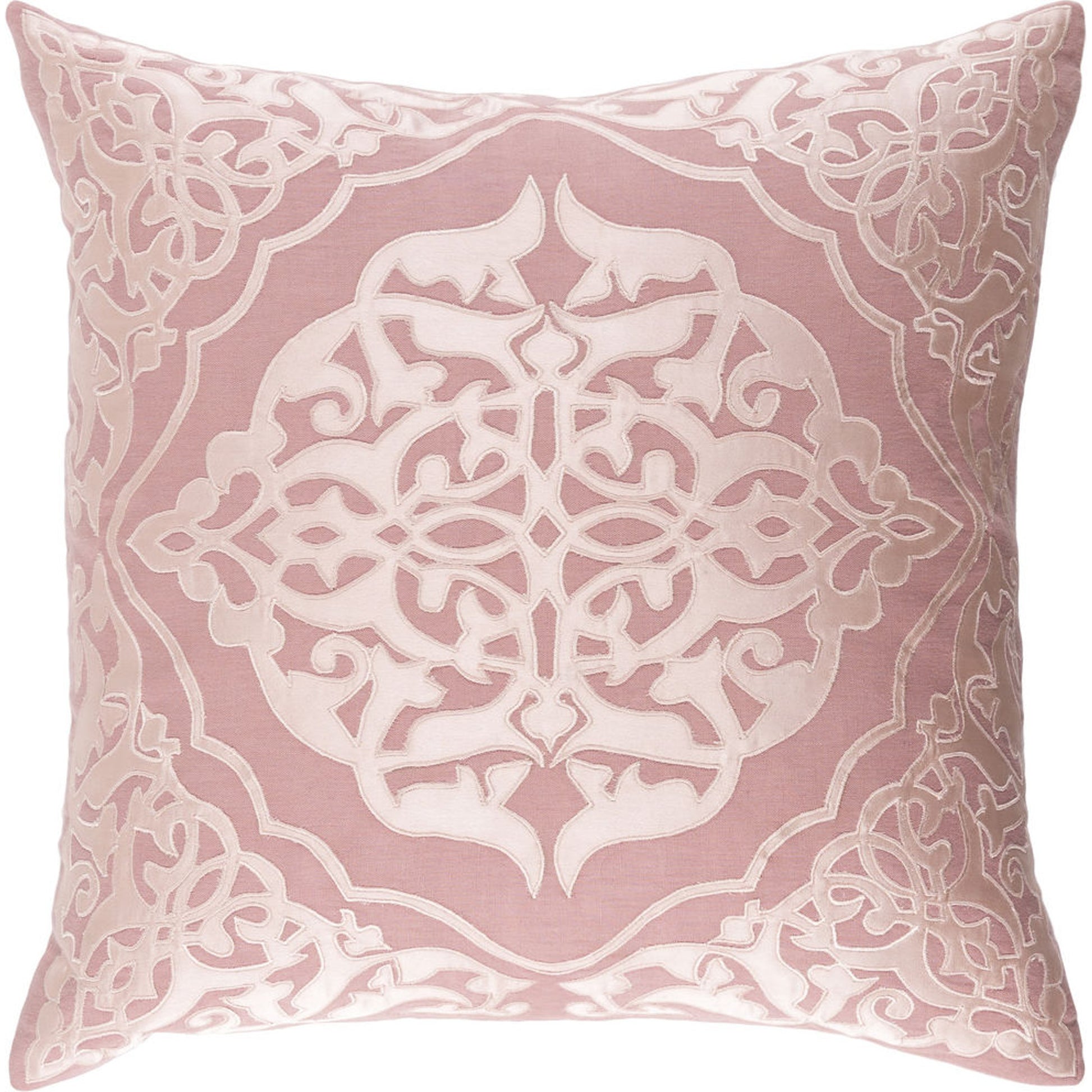 Adelia Pillow - 15575 by Surya. Made from 55% linen, 45% cotton in a modern style.