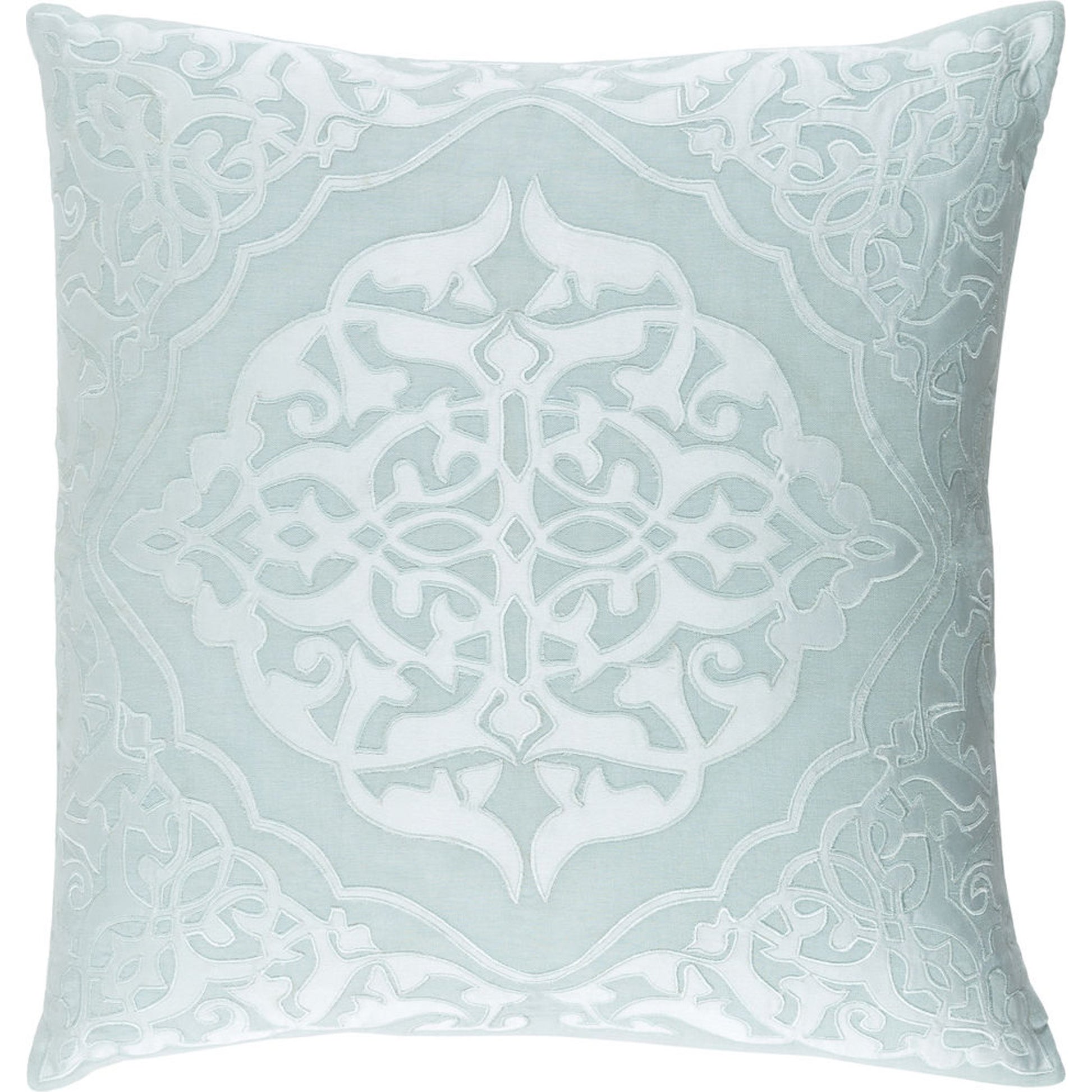 Adelia Pillow - 15575 by Surya. Made from 55% linen, 45% cotton in a modern style.